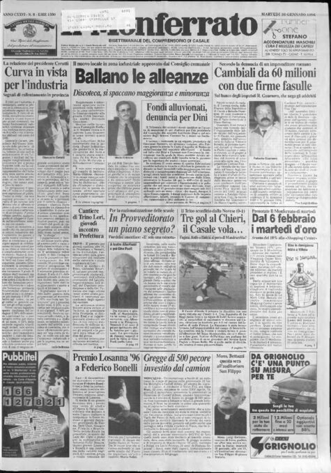Il Monferrato - Edizione 8 del 30/01/1996
